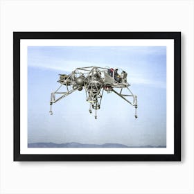 The Lunar Landing Research Vehicle (Llrv), Number 1 In Flight, December 9, 1964 Art Print