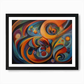 Abstract Painting 49 Art Print