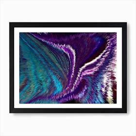 Acrylic Extruded Painting 642 Art Print