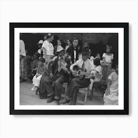 Untitled Photo, Possibly Related To Spanish American Musicians At Fiesta, Taos, New Mexico By Russell Lee 1 Art Print