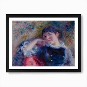 The Dreamer, Pierre Auguste Renoir Art Print