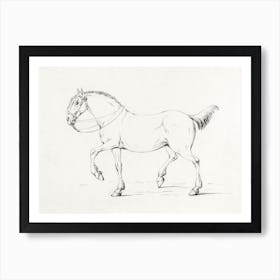 Stepping Horse, Jean Bernard Art Print