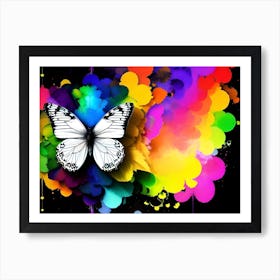 Butterfly Painting 10 Art Print