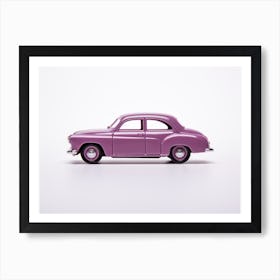 Toy Car Purple Car Art Print