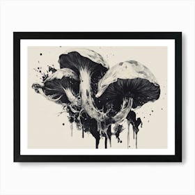 Mushroom Painting 2 Art Print