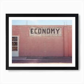 Economy Sign Economics Art Print