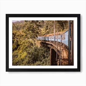 Train Sri Lanka Art Print