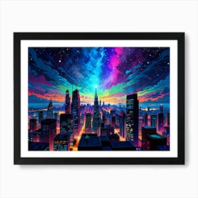 Cityscape 3 Art Print