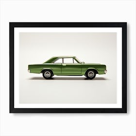 Toy Car 68 Dodge Dart Green Art Print
