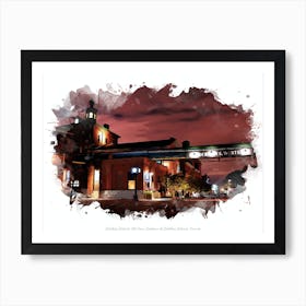 Distillery District, Old Town, Corktown & Distillery District, Toronto Art Print