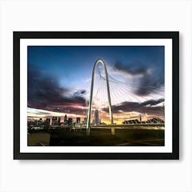 Dallas, Texas At Sunrise Art Print