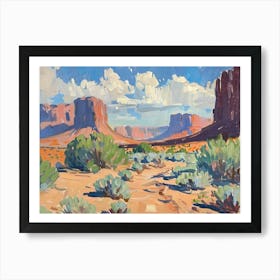 Western Landscapes Monument Valley 6 Art Print