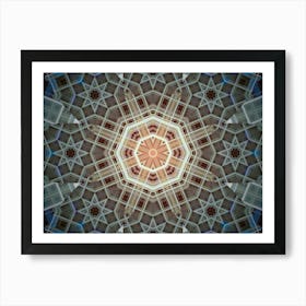 Abstract Flower 5 Art Print