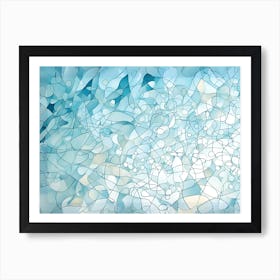 Abstract Background Art Print