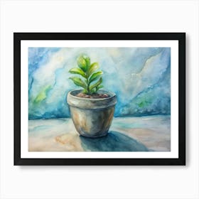 Potted Plant 5 Art Print