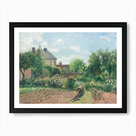 The Artist S Garden At Eragny (1898), Camille Pissarro Art Print