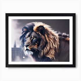 Lion king Art Print