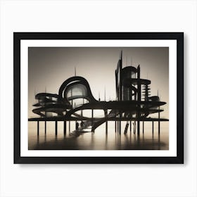 Futuristic Architecture Art Print