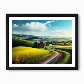 Country Road 11 Art Print