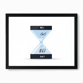 Hourglass Art Print