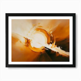 Golden Sun Art Print