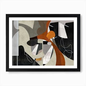 Graphic Dynamic Art Print