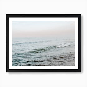 Pastel Ocean Views Art Print