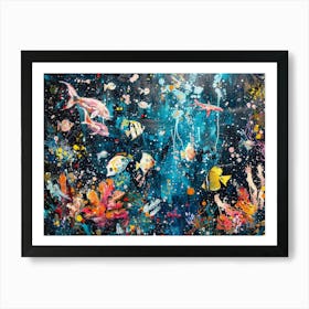 Under The Sea 2 Art Print