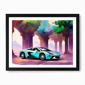 Lamborghini Art Print