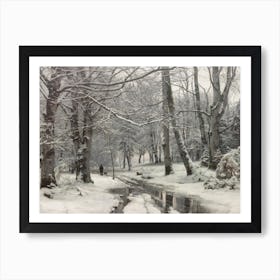 Winter'S Walk Art Print