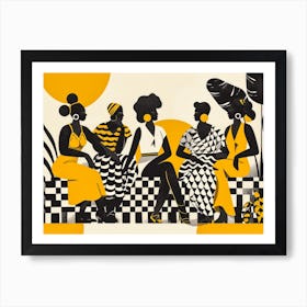 African Women 4 Art Print