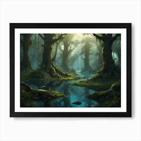 Forest 3 Art Print