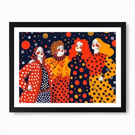 Polka Dots Art Print