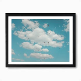 Happy Birds Art Print