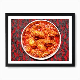 Chicken Curry 3 Art Print