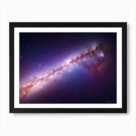 Galaxy In Space Art Print