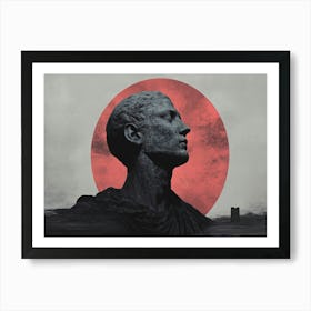 Portrait Of A Roman Emperor Art Print