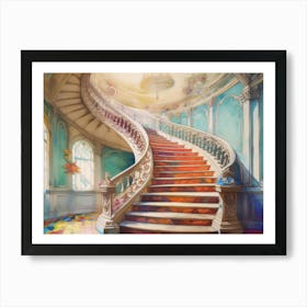 Stairway To Wonderland Art Print