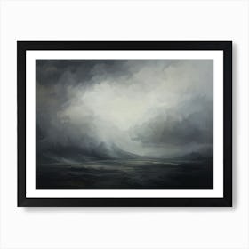 The Barren Land Art Print