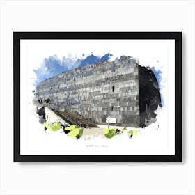Mumok, Vienna, Austria Art Print