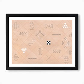 Tribal Pattern Art Print