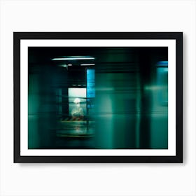 Through the Blur Art Print