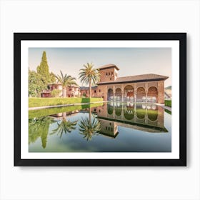 Alhambra Gardens Art Print