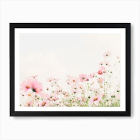 Blooming Flower Field Art Print