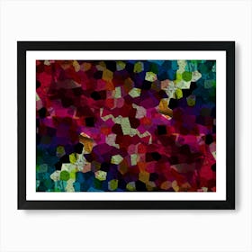 Modern Color Mosaic Art Print