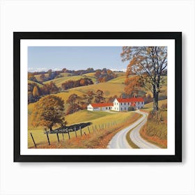 Country Road 1 Art Print