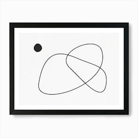 Abstract Art - Bw01 Poster