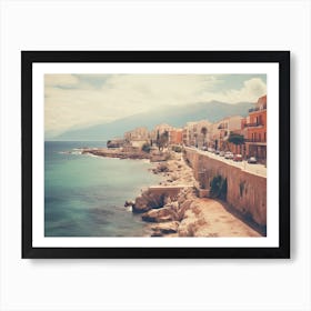 Sicily, Italy, Summer Vintage Photography Art Print