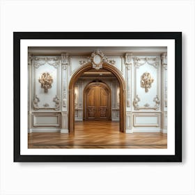 Ornate Hallway Art Print