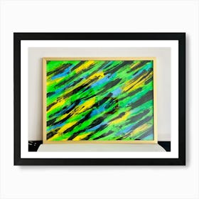 Abstract acrylic Painting £50 Art Print